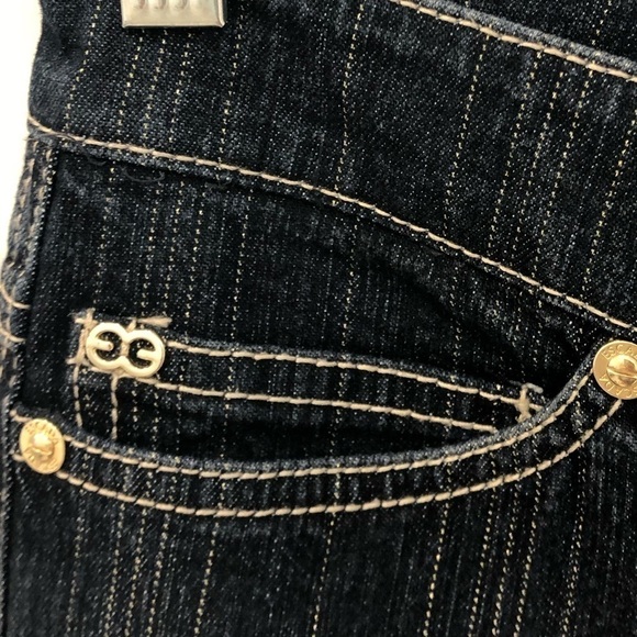 ESCADA gold thread stripe jeans - Picture 8 of 15